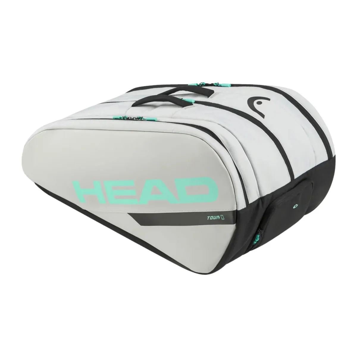 HEAD Tour Padel Bag L - Grey / Mint
