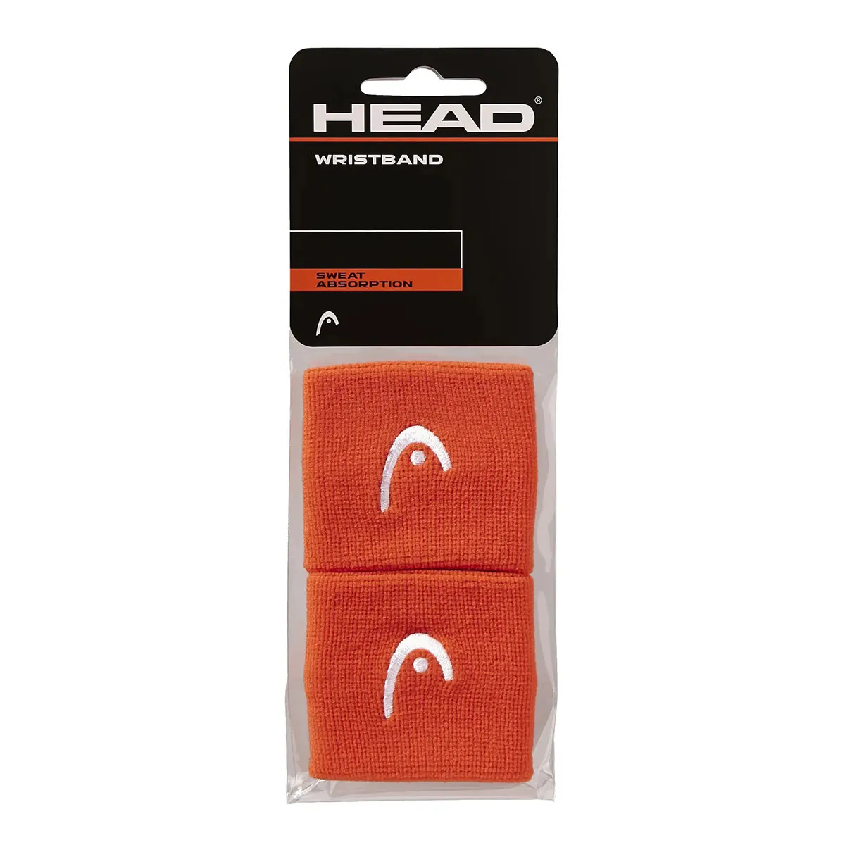 HEAD Orange 2.5" Wristbands