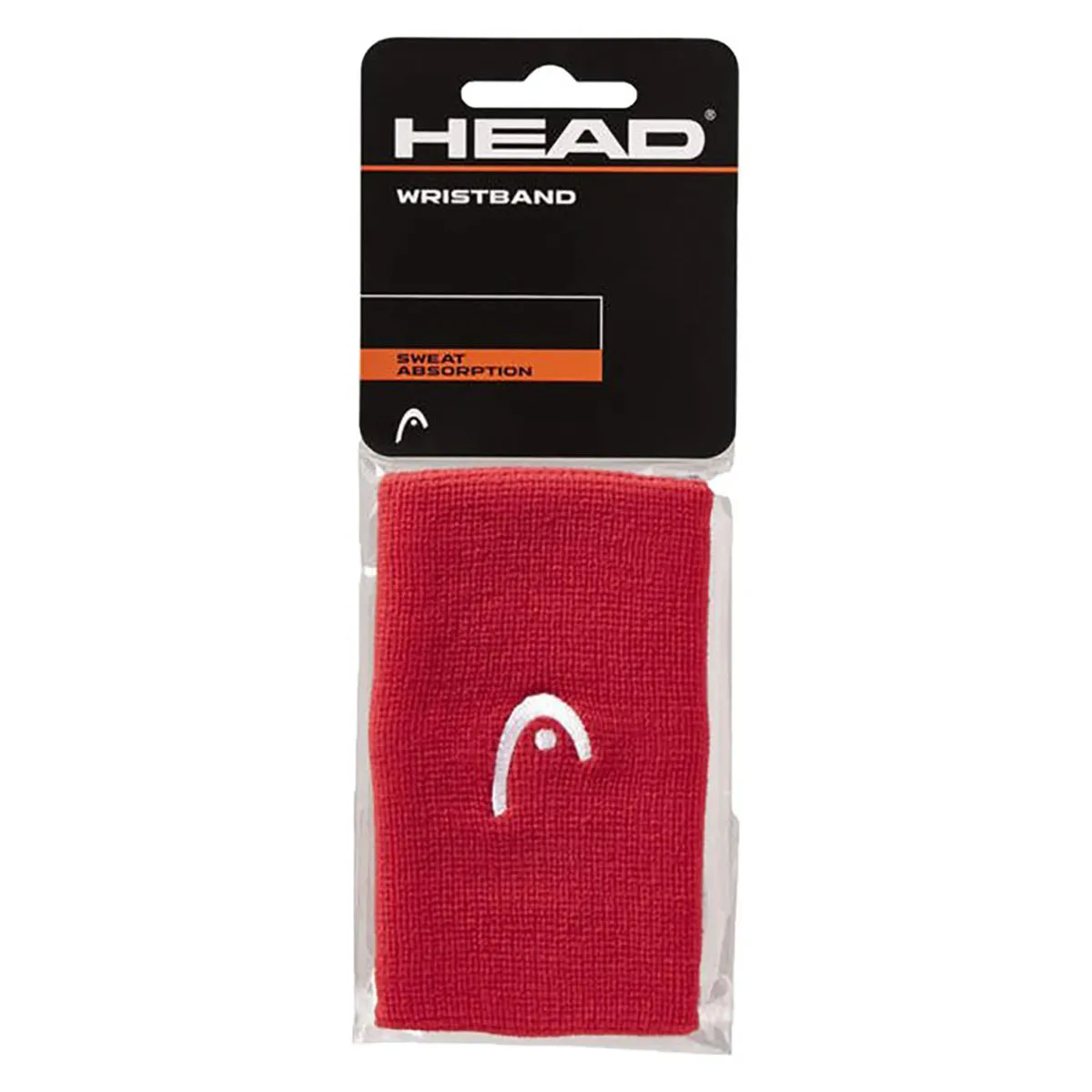 HEAD Red 5" Wristbands