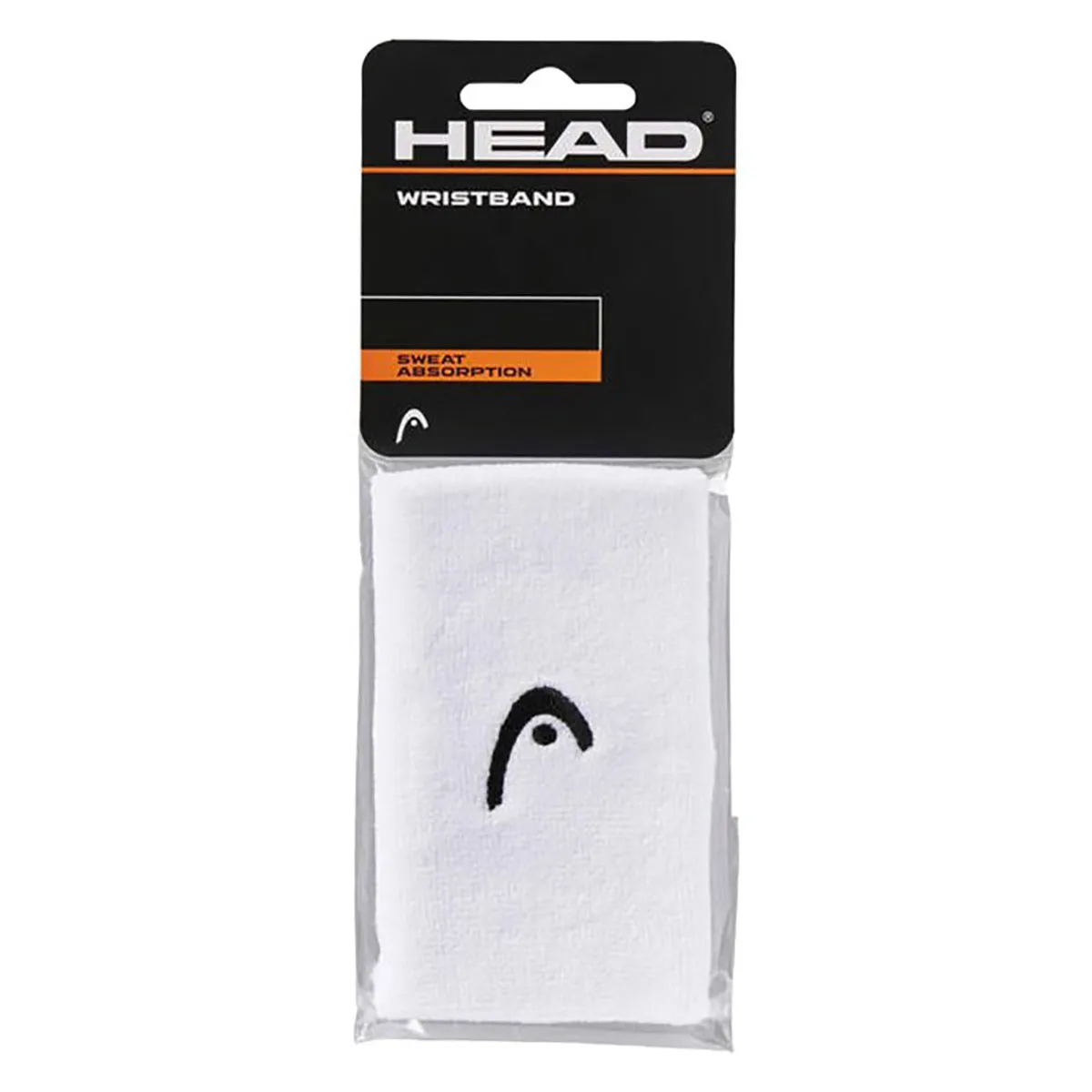 HEAD White 5" Wristbands