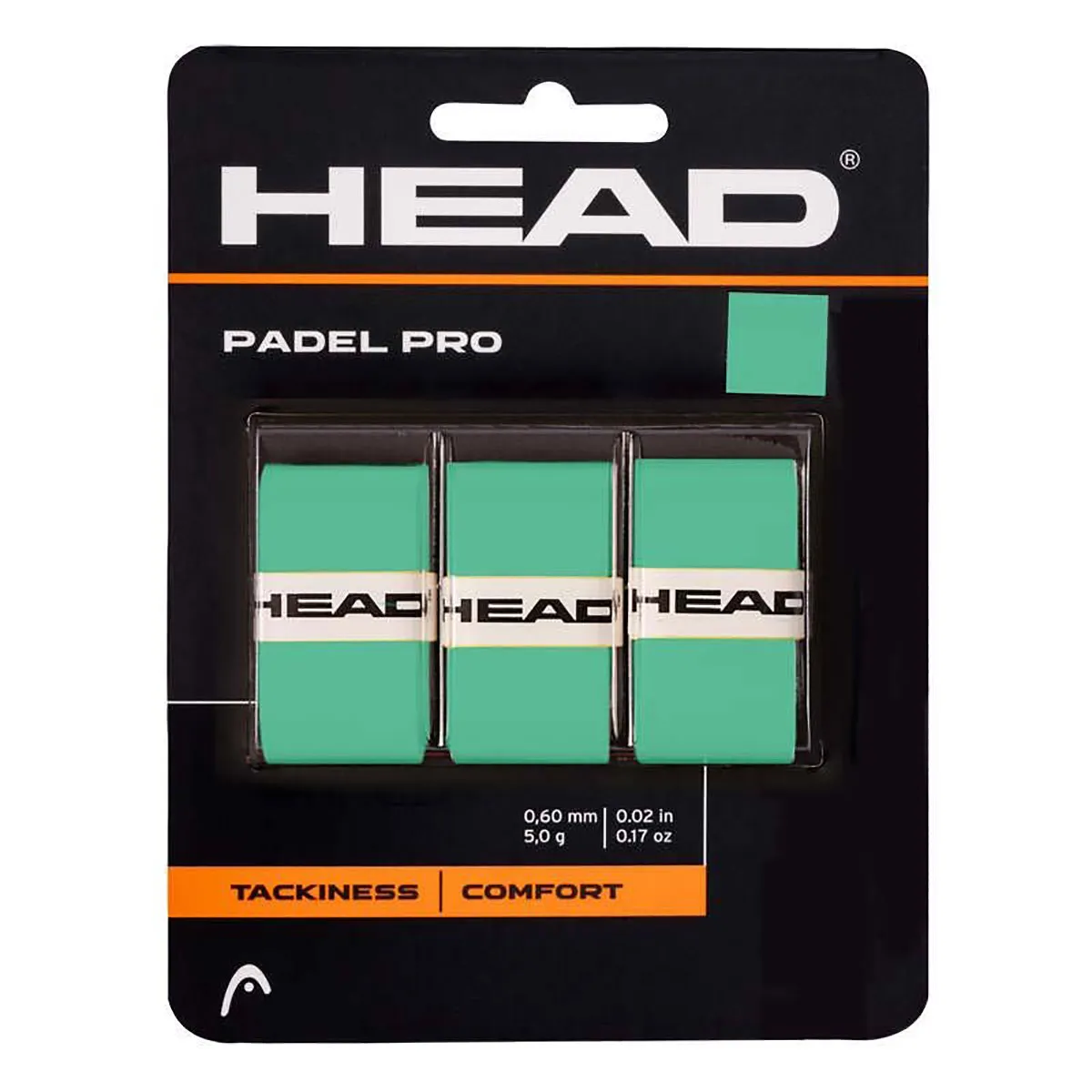 HEAD Padel Pro Mint Overgrip - Pack of 3