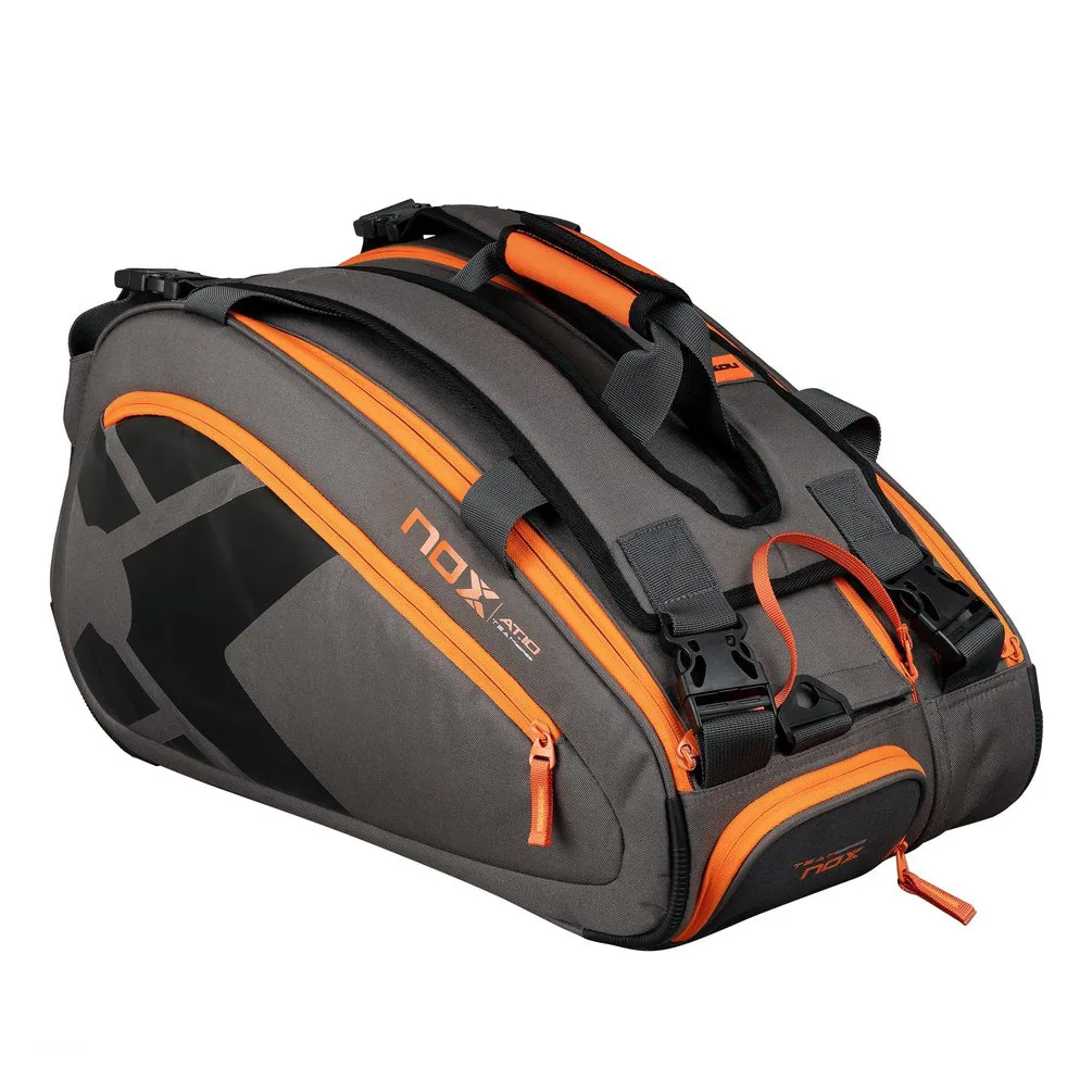 NOX AT10 Team Grey / Orange Padel Racket Bag