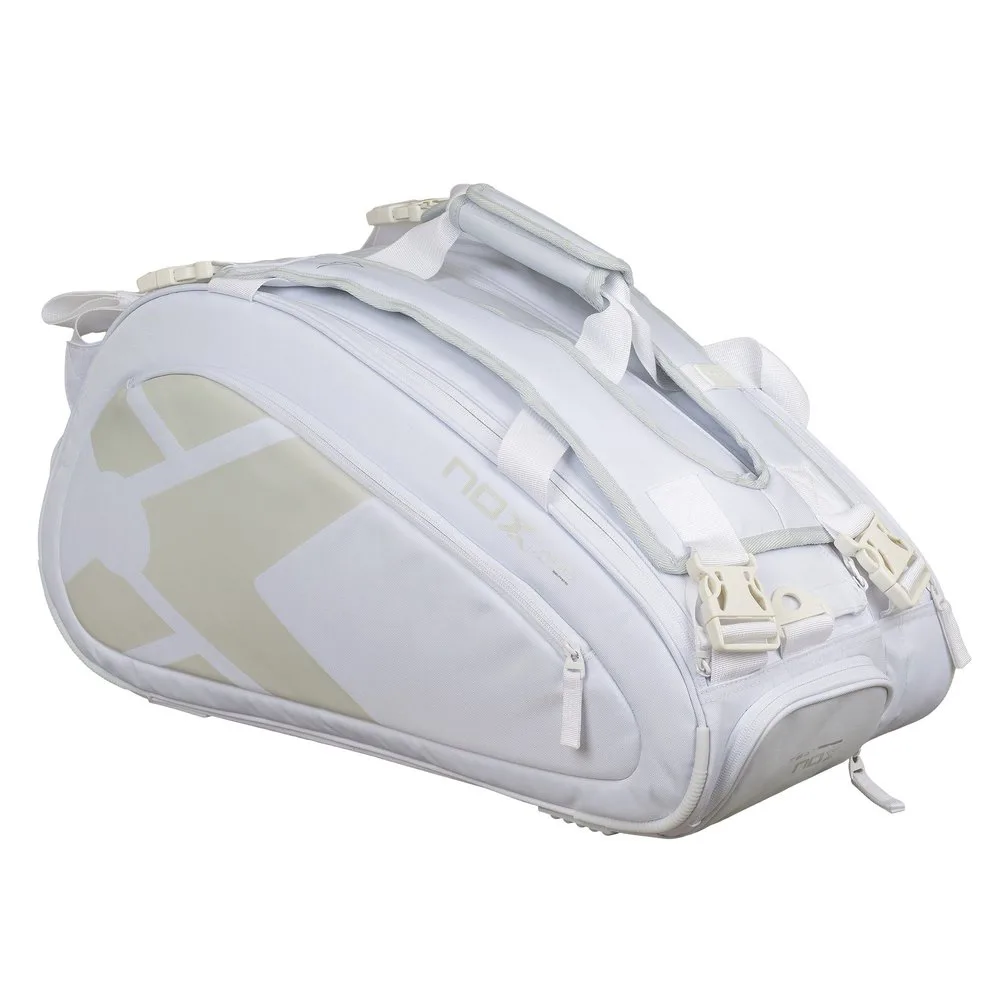 NOX AT10 Team White Padel Racket Bag