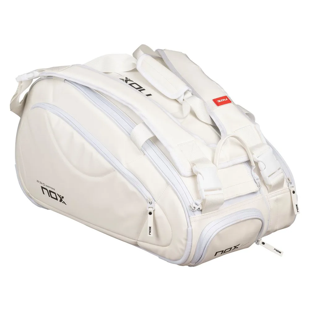 NOX Pro Series White Padel Racket Bag