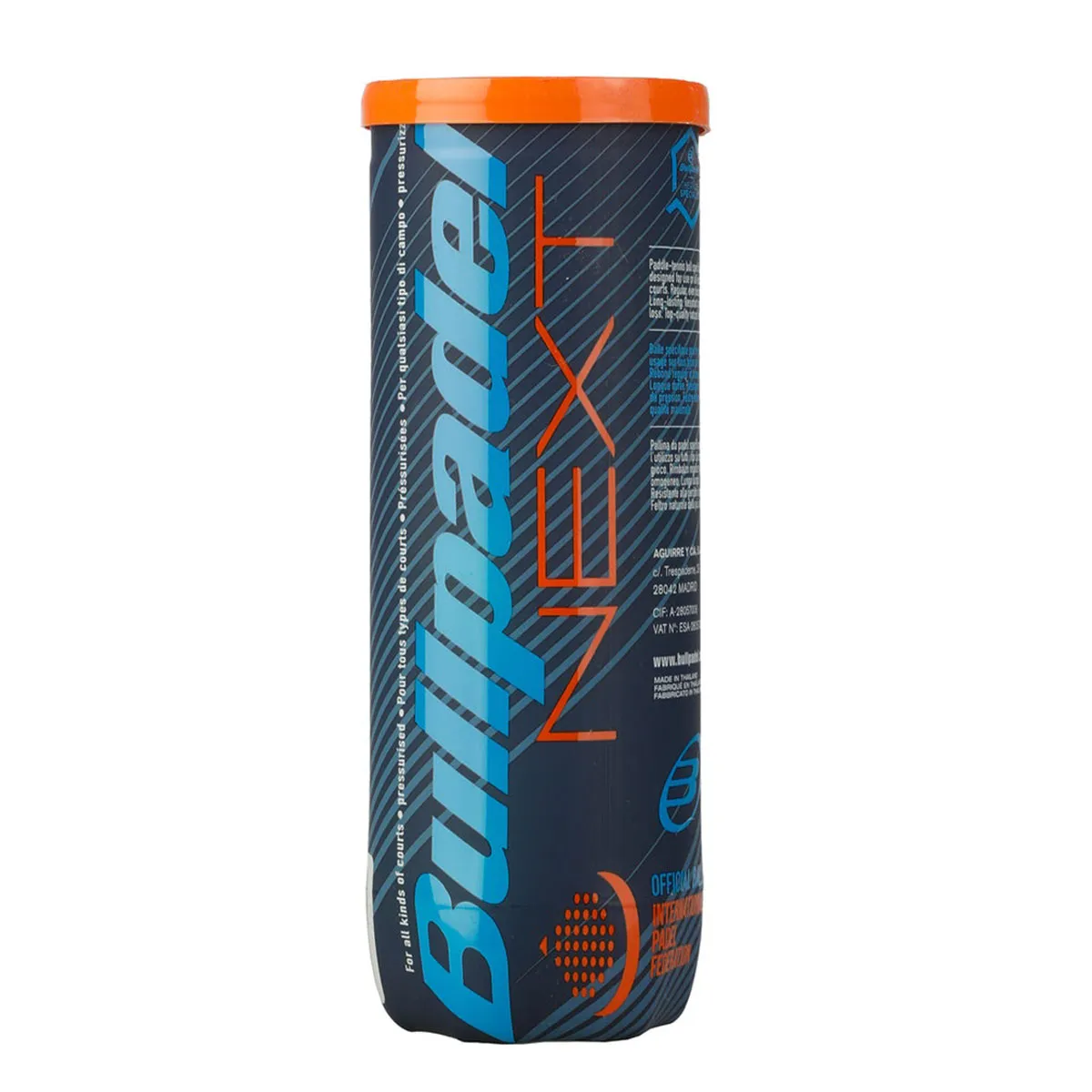 Bullpadel Next FIP Padel Balls - 3 Ball Tube