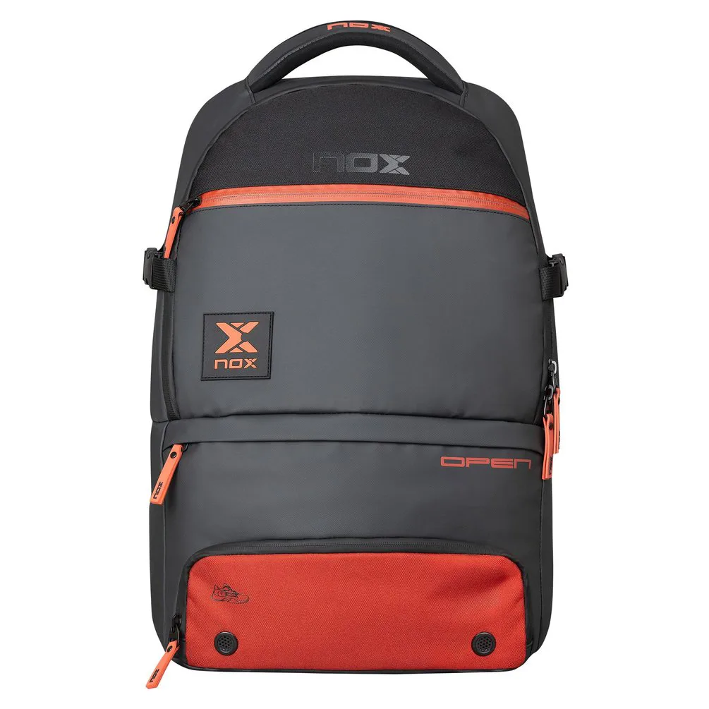 NOX Luxury Open Series Black / Red Backpack