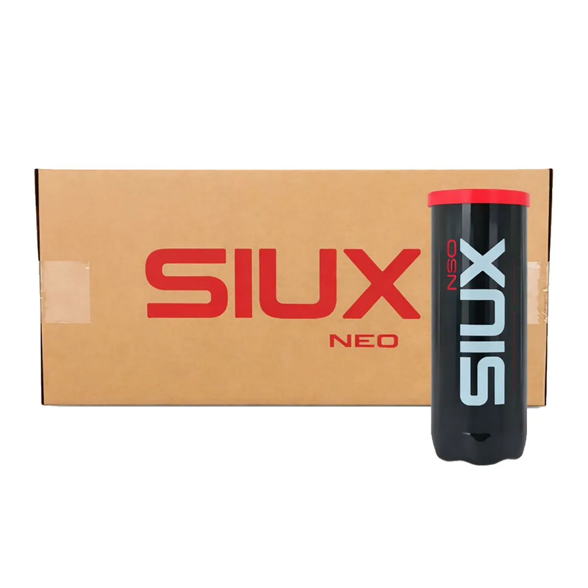 Siux Neo Padel Balls - 3 Ball Tube x 24