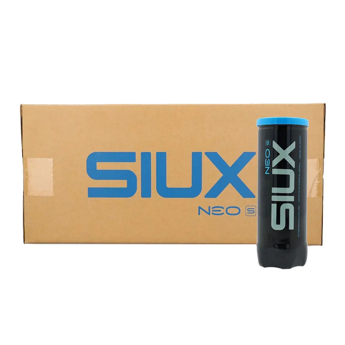 Siux Neo Speed Padel Balls - 3 Ball Tube x 24