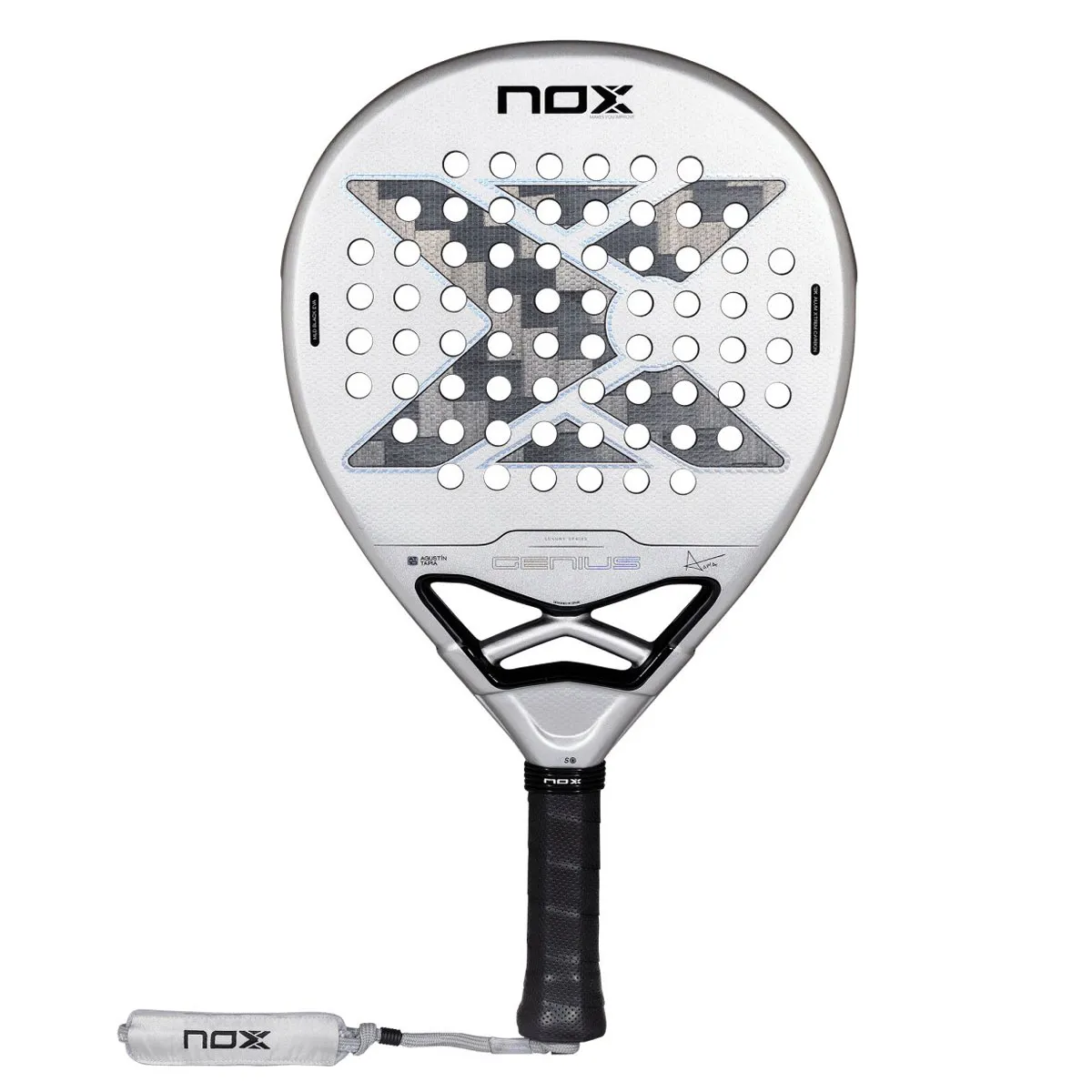 NOX Genius 12K Alum Xtrem By Agustin Tapia Padel Racket (2027)