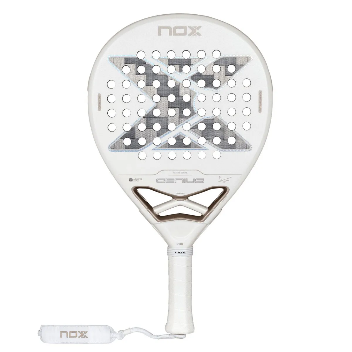 NOX Genius 12K Alum Xtrem Lite By Agustin Tapia Padel Racket (2027)