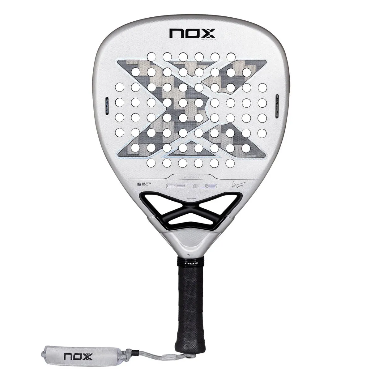 NOX Genius Attack 12K Alum Xtrem By Agustin Tapia Padel Racket (2027)