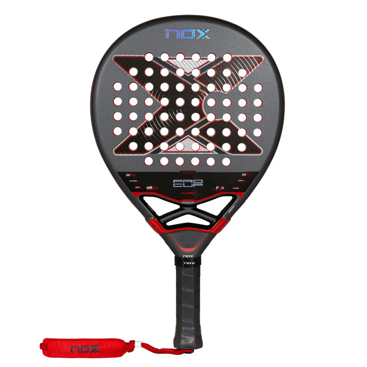 NOX Pro Cup Hard By Agustin Tapia Padel Racket (2027)
