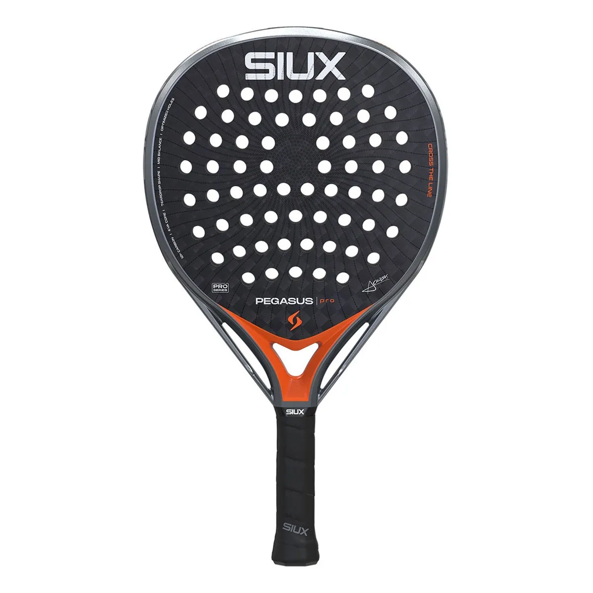 Siux Pegasus Pro 26 Lava Orange Padel Racket