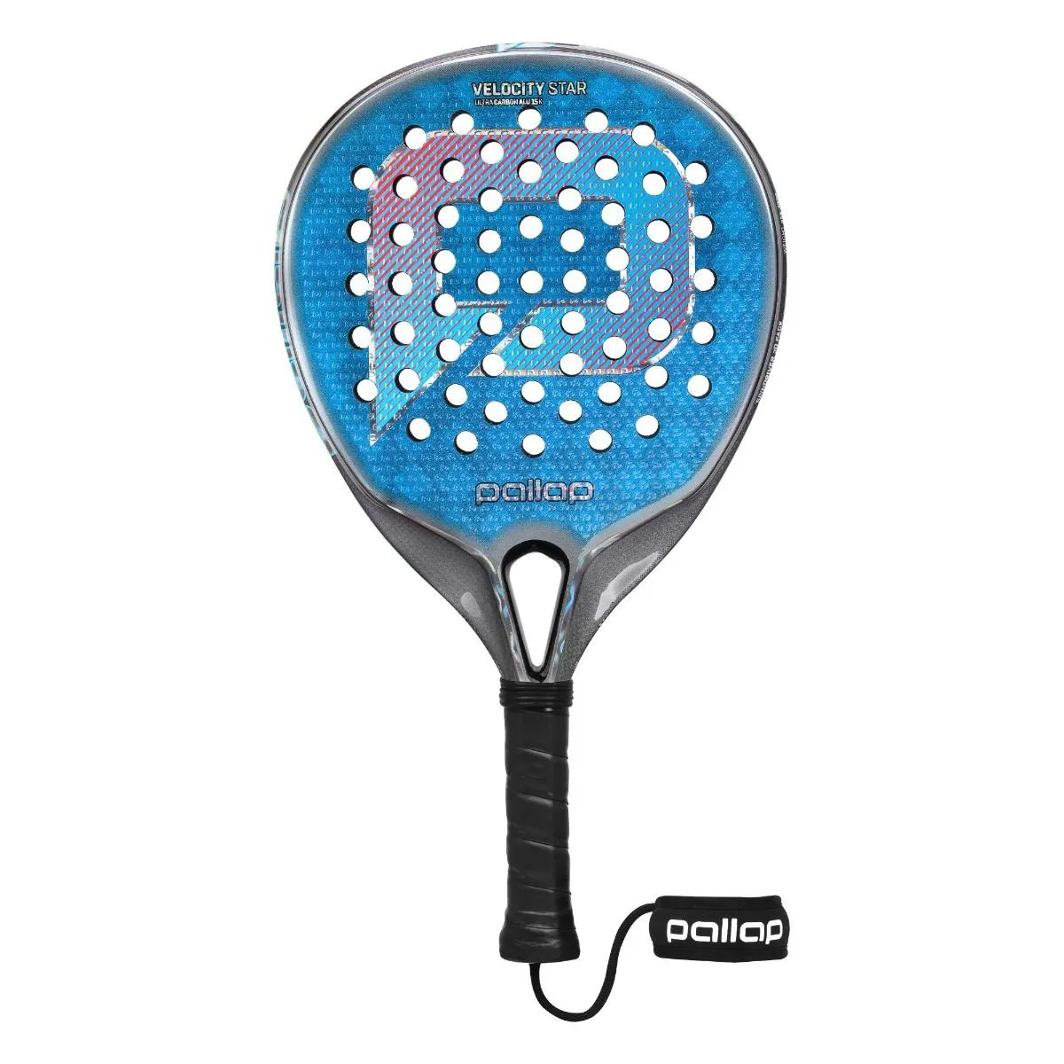 Pallap Velocity Star Silver / Blue Padel Racket (2026)