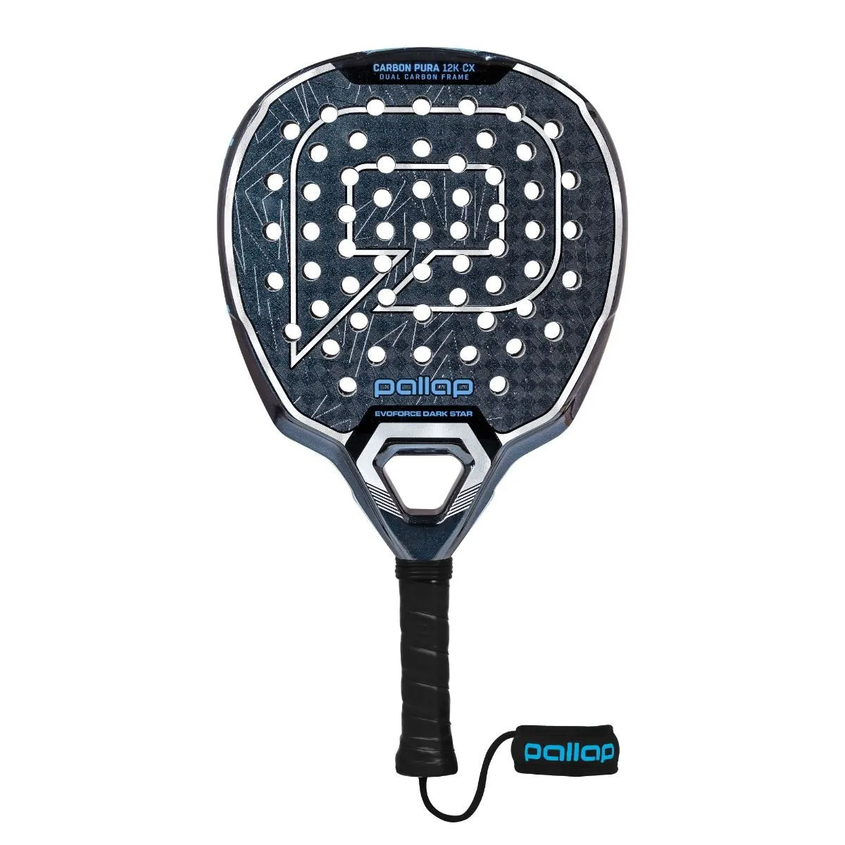 Pallap Evoforce Dark Star Dark Blue / Carbon Padel Racket