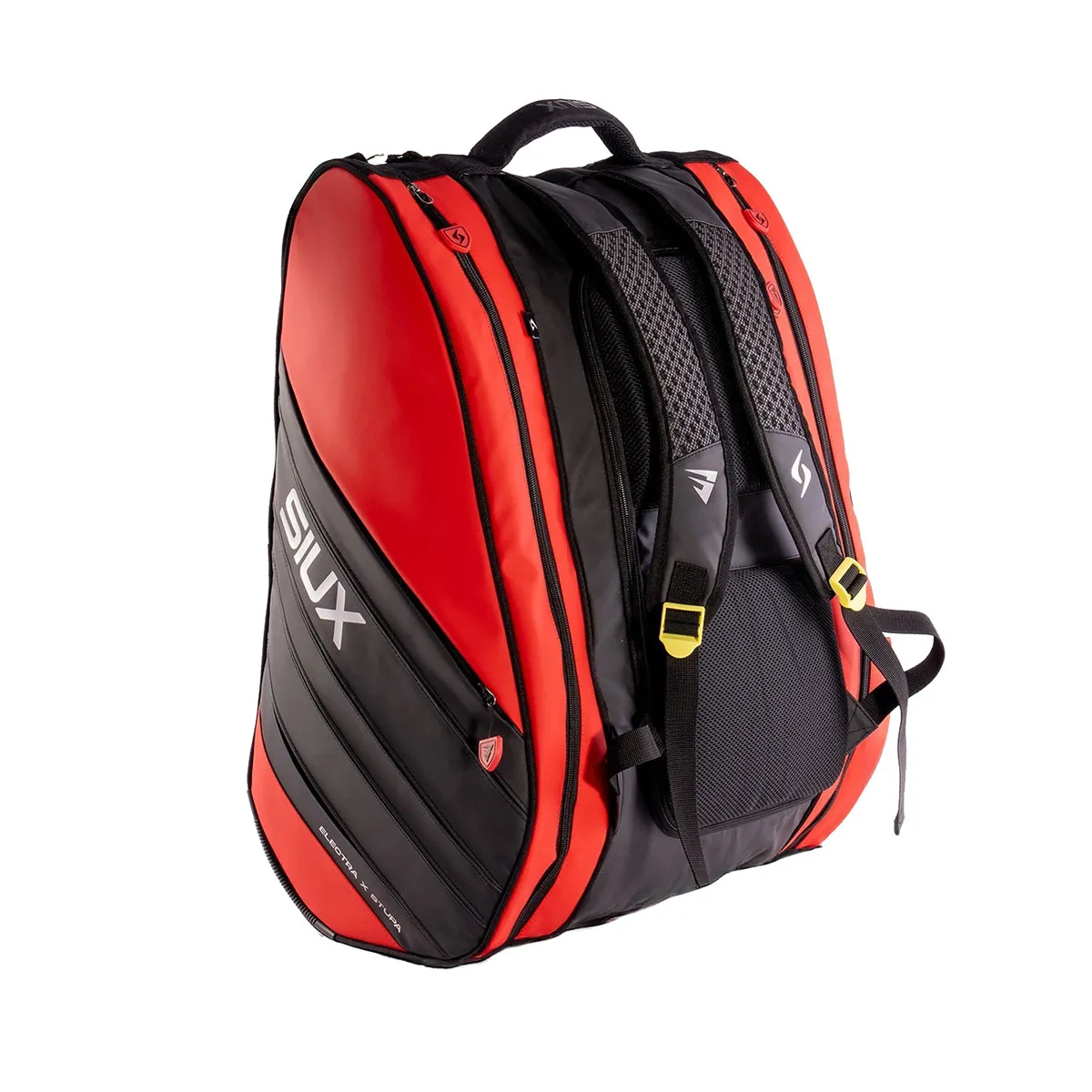 Siux Electra Stupa Black Red Racket Bag