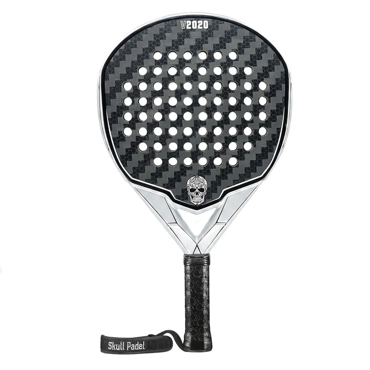 Skull Padel V2020 Silver 16K Padel Racket